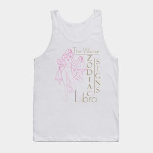 The women Libra Tank Top